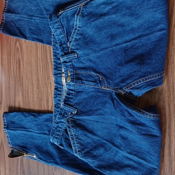 Massini Ankle Blue Jeans Mid-Rise Zip Ankles Size 8 - Picture 1 of 5